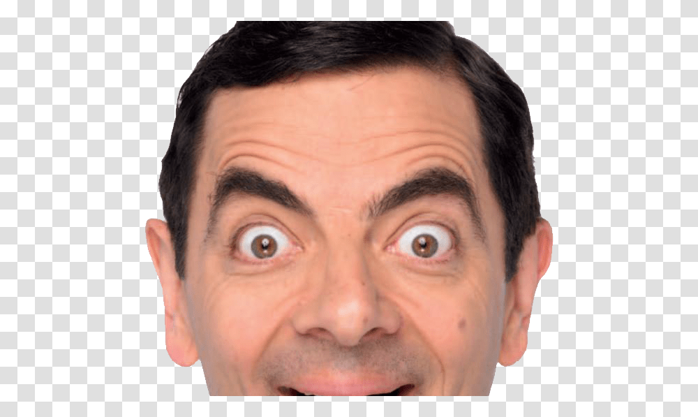 Mr Bean, Character, Head, Face, Person Transparent Png