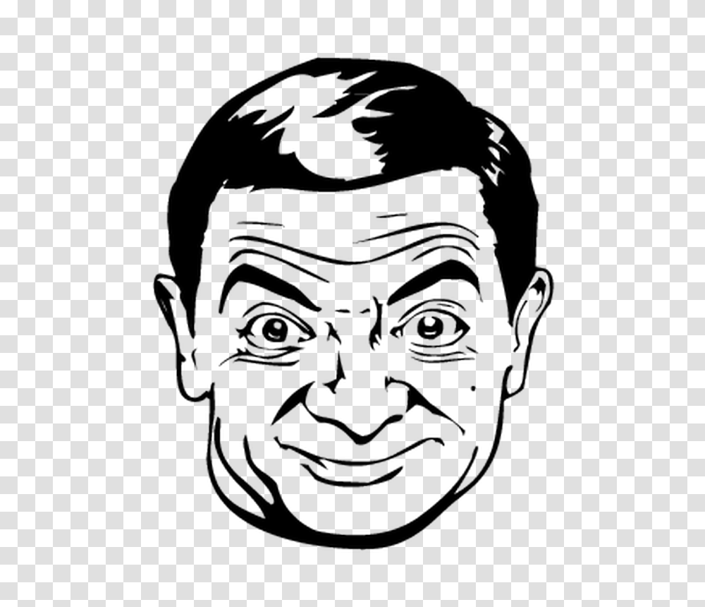 Mr Bean Decal, Head, Face, Poster, Advertisement Transparent Png