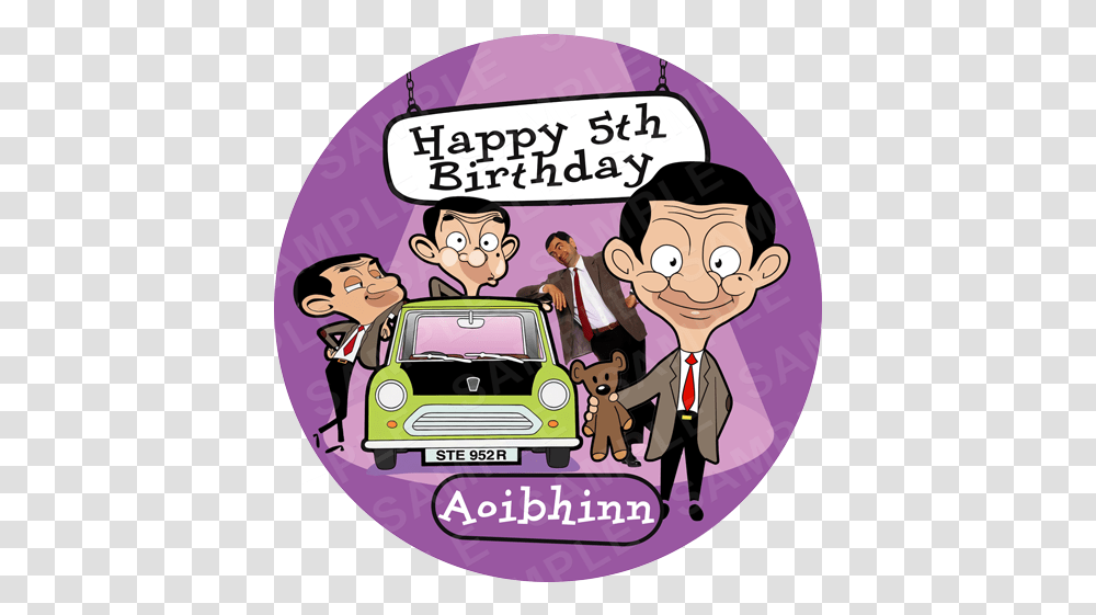 Mr Bean Mr Bean Cartoon Round, Person, Human, Vehicle, Transportation Transparent Png