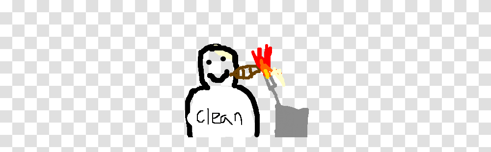 Mr Clean Smokes Cigar Via Flamethrower, Fire, Light, Silhouette, Juggling Transparent Png