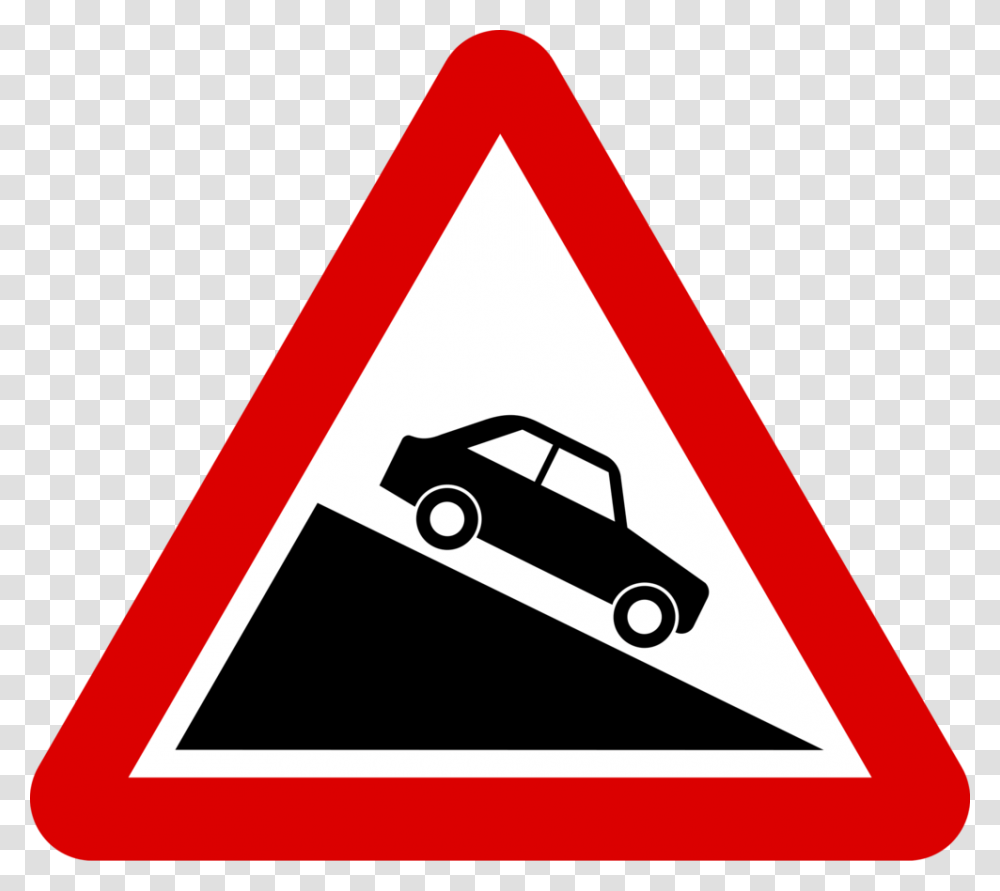 Mr Clipart Fortuner Steep Hill Road Signs, Triangle Transparent Png