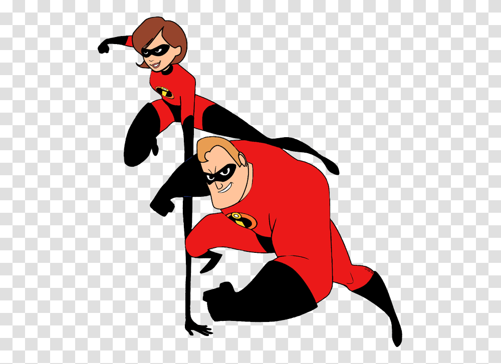 Mr Clipart Incredibles 2 In Cartoon, Person, Human, Curling, Sport Transparent Png