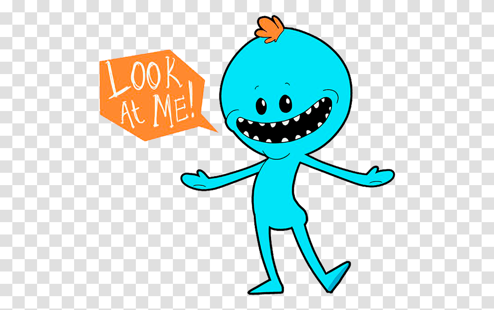 Mr Clipart Rick And Morty Fan Art Mr Meeseeks, Staircase, Label Transparent Png