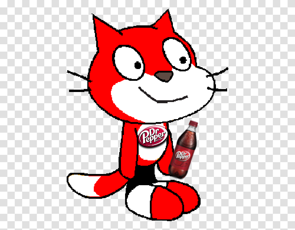 Mr Dr Pepper Cat Has Dr Pepper Scratch Cat, Beverage, Drink, Soda, Coke Transparent Png