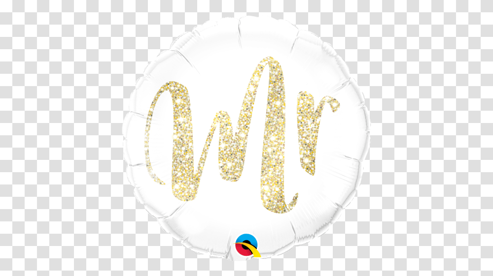 Mr Glitter Gold Foil Balloon Free Delivery, Person, Human, Pillow Transparent Png