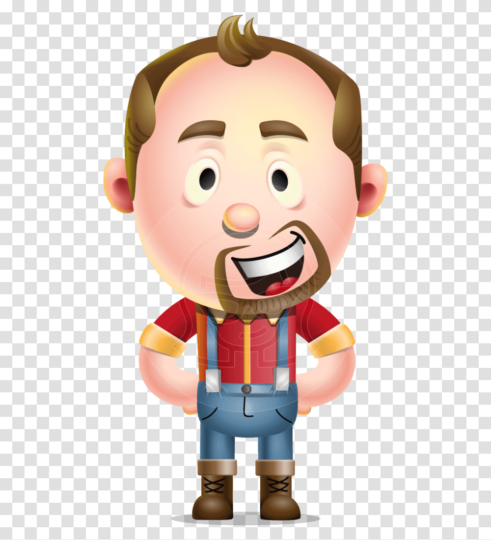 Mr Jack Lumberjack Vector Cartoon Character Graphicmama, Toy, Nutcracker, PEZ Dispenser Transparent Png
