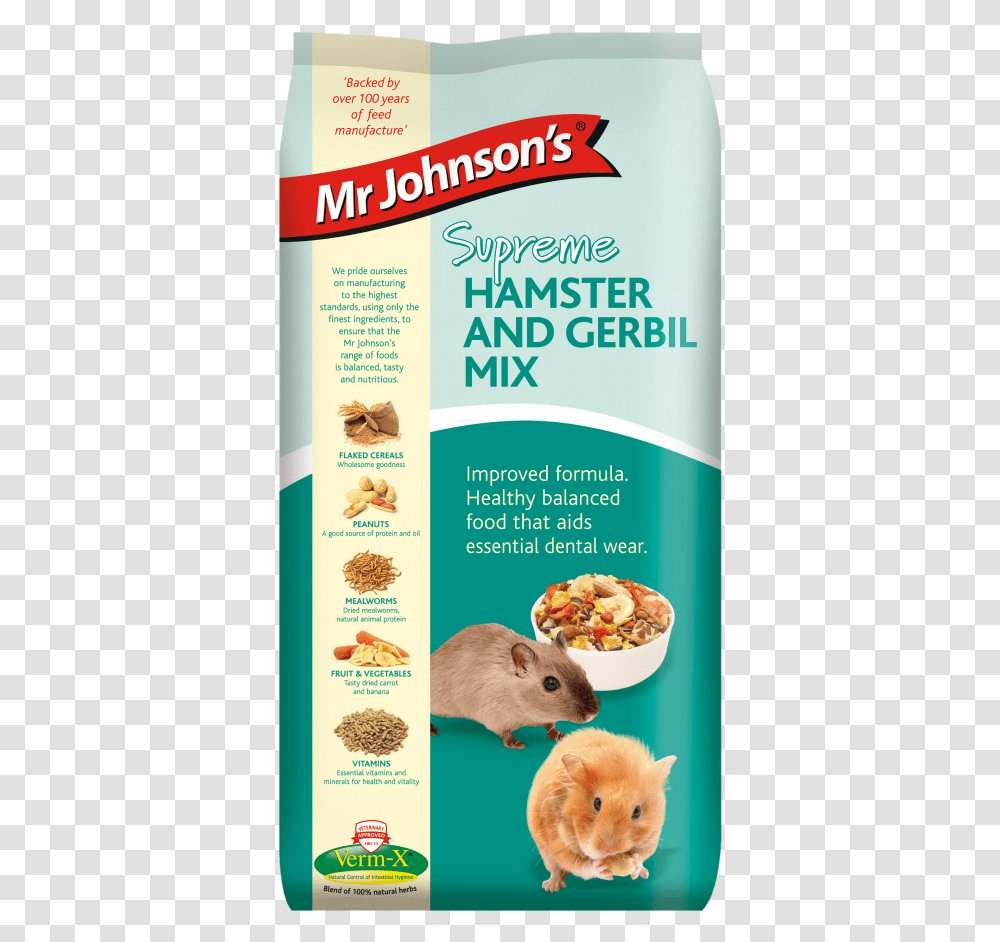 Mr Johnsons Supreme Tropical Fruit Rabbit Mix, Advertisement, Mammal, Animal, Poster Transparent Png