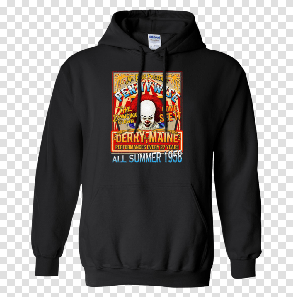 Mr King Presents Pennywise, Apparel, Sweatshirt, Sweater Transparent Png