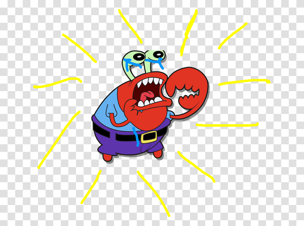 Mr Krabs, Dynamite, Bomb, Weapon, Weaponry Transparent Png