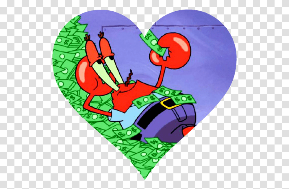 Mr Krabs Loves Money Mr Krabs Loves Money, Food, Seafood, Sea Life, Animal Transparent Png
