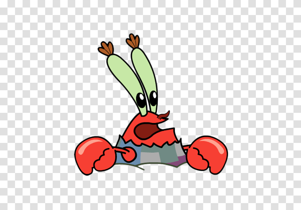 Mr Krabs Squidward Tentacles Crab Cartoon Clip Art, Lawn Mower, Plant, Food Transparent Png
