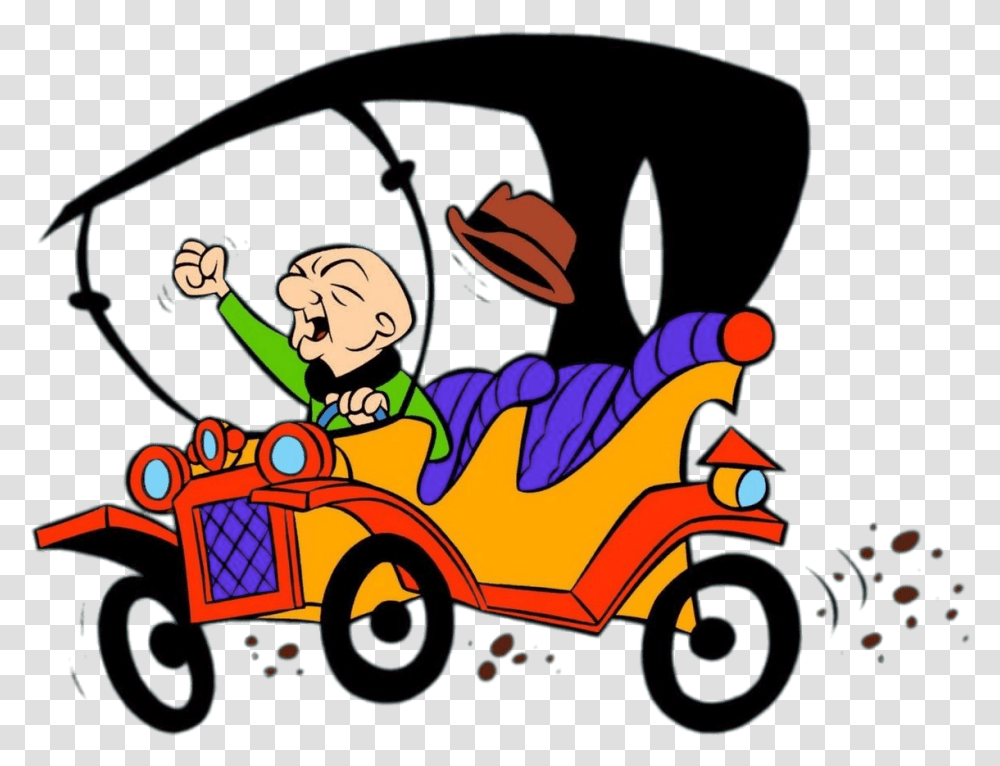 Mr Magoo In His Car Stickpng Mr Magoo Car, Vehicle, Transportation, Graphics, Art Transparent Png