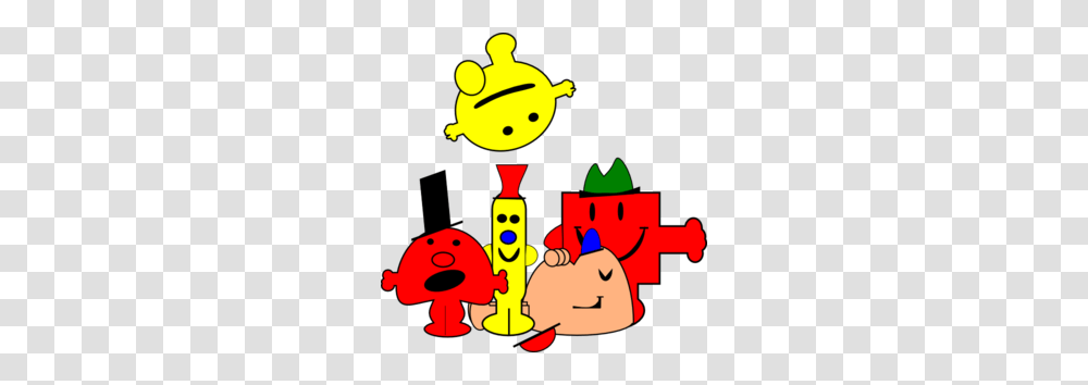 Mr Men Clip Art, Robot Transparent Png