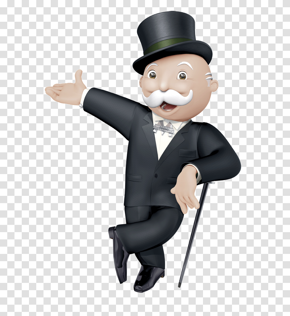 Mr Monopoly Standing, Person, Human, Suit Transparent Png