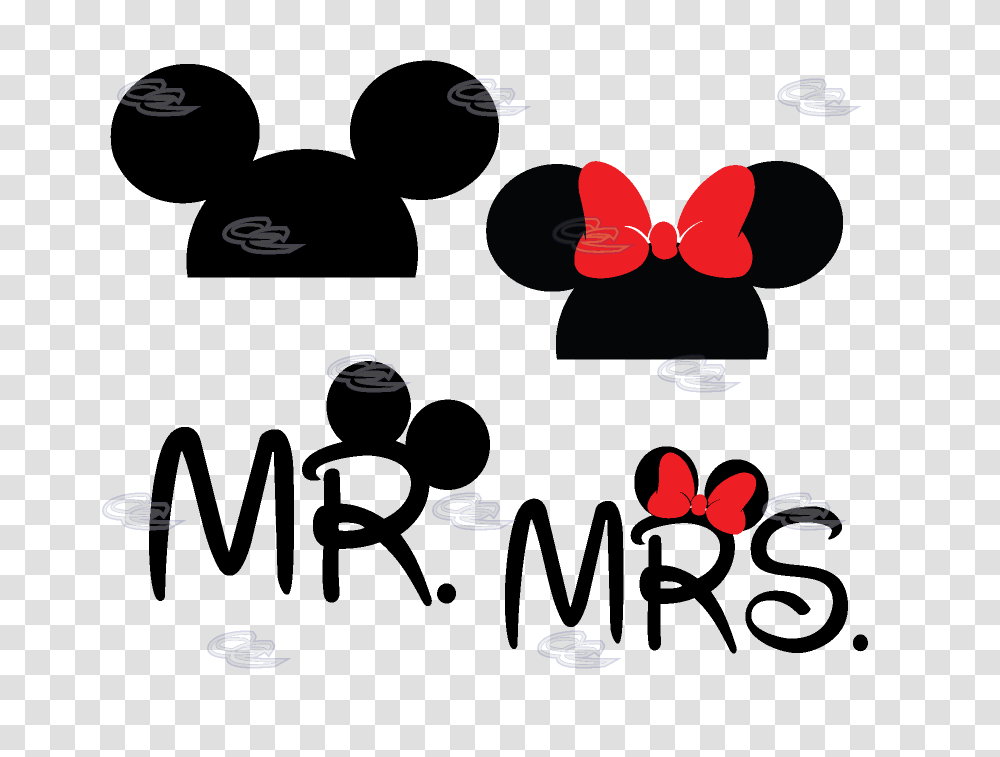 Mr Mrs Disney Logo Clipart Clip Art Images, Tie, Accessories, Necktie, Hair Slide Transparent Png