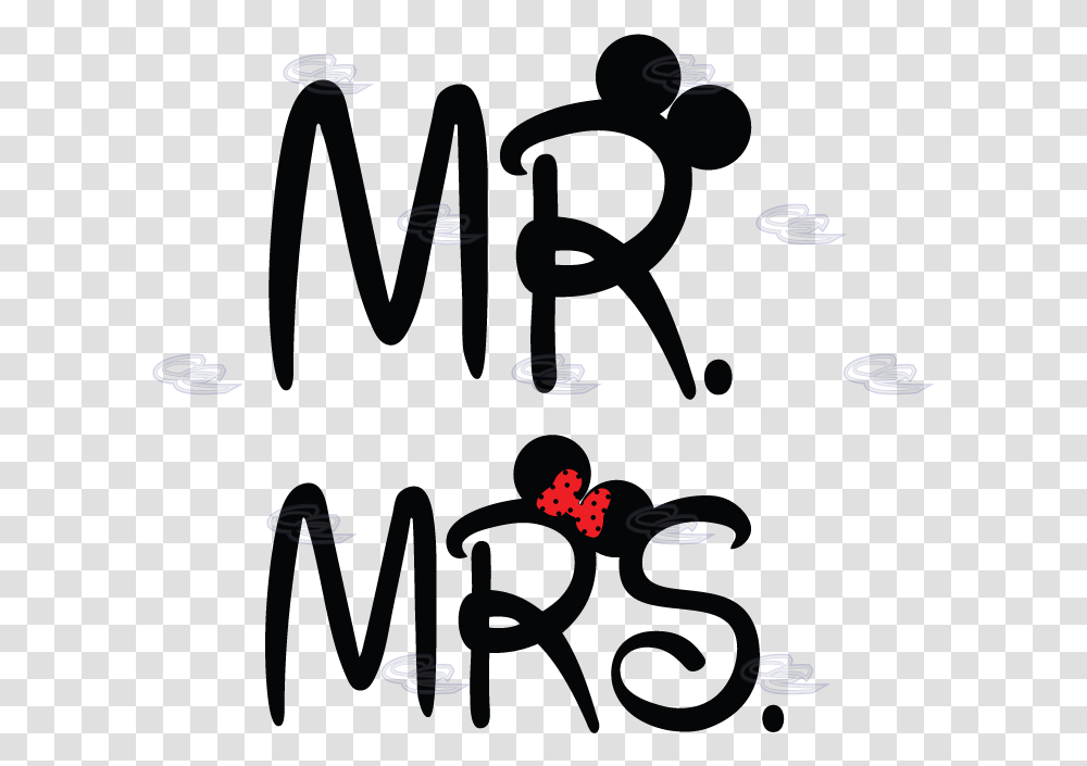 Mr Mrs Disney Logo Mr Y Mrs Mickey Mouse, Network Transparent Png