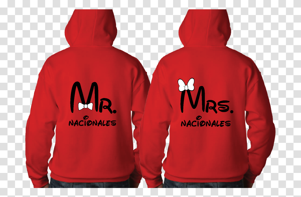 Mr Mrs Mickey Mouse Tie Bow Minnie Mouse Head Last, Apparel, Sweatshirt, Sweater Transparent Png