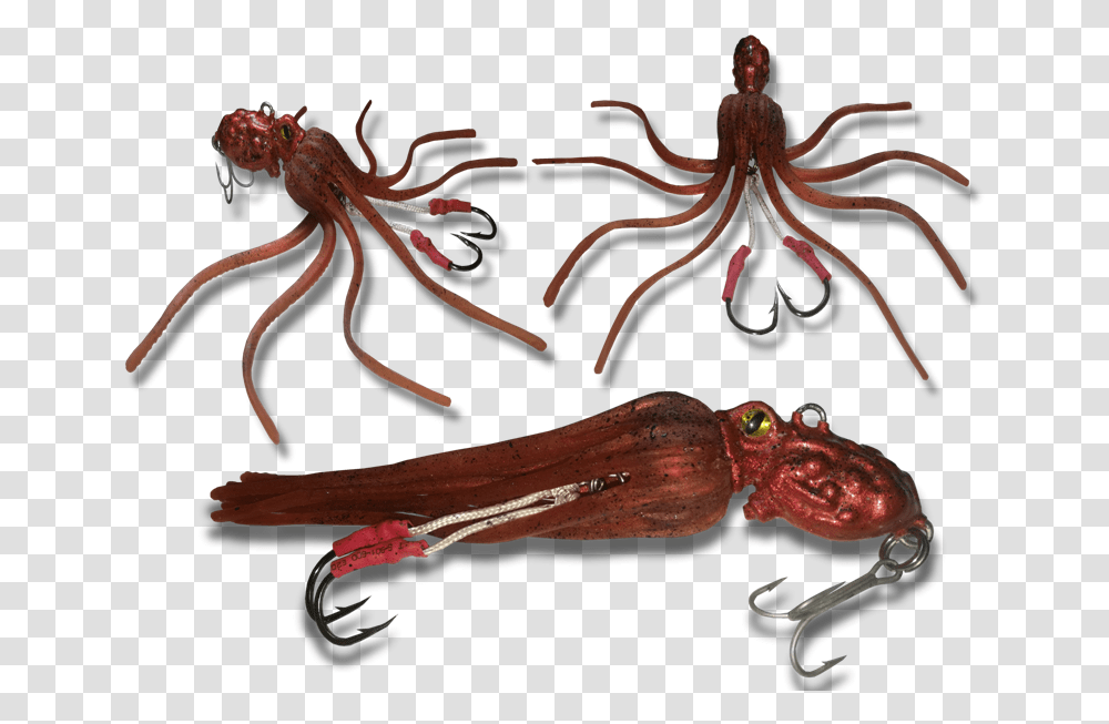 Mr Octopus Craftyanglers Gautier Fishing Lure Jig6 Octopus, Sea Life, Animal, Seafood, Squid Transparent Png