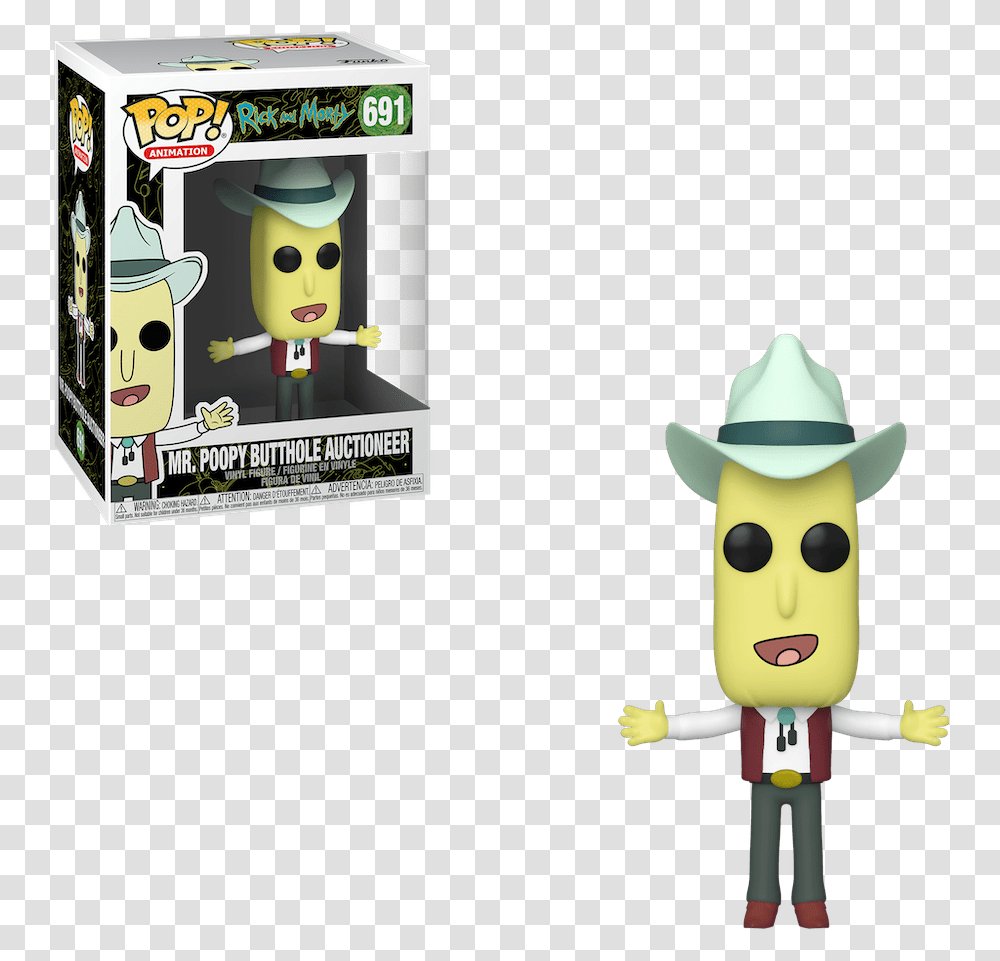 Mr Poopy Butthole Funko Pops, Apparel, Toy, Hat Transparent Png