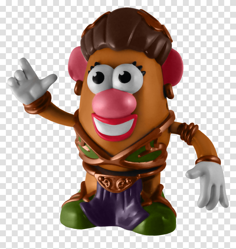 Mr Potato Head Arms Banner Free Download Mr Potato Head Star Wars Leia, Figurine, Toy, Sweets, Food Transparent Png