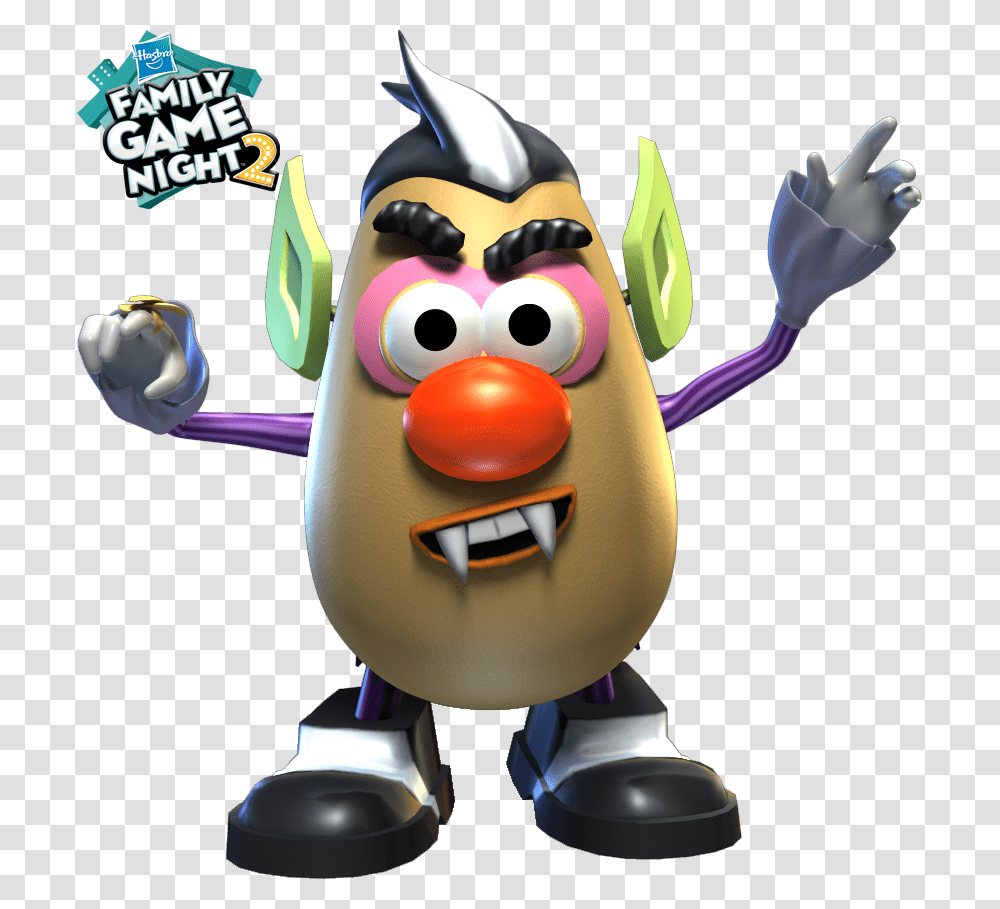 Mr Potato Head Hasbro Family Game Night Toy Halloween Costume, Plant, Pac Man, Robot Transparent Png