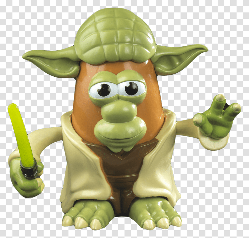 Mr Potato Head Star Wars Yoda Mr Potato Head Star Wars Yoda, Toy, Green, Plant, Figurine Transparent Png