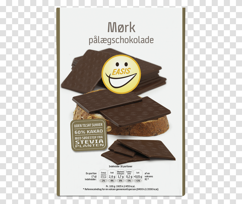 Mrk Plgschokolade, Fudge, Chocolate, Dessert, Food Transparent Png