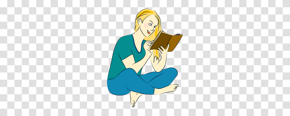 Mrs Person, Reading, Kneeling Transparent Png