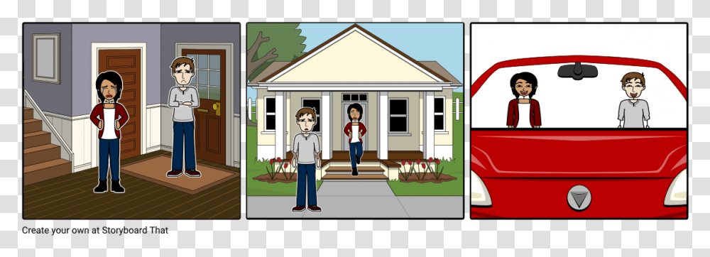 Mrs Cobb's House In Lizzie Bright, Person, Housing, Building, Bus Transparent Png