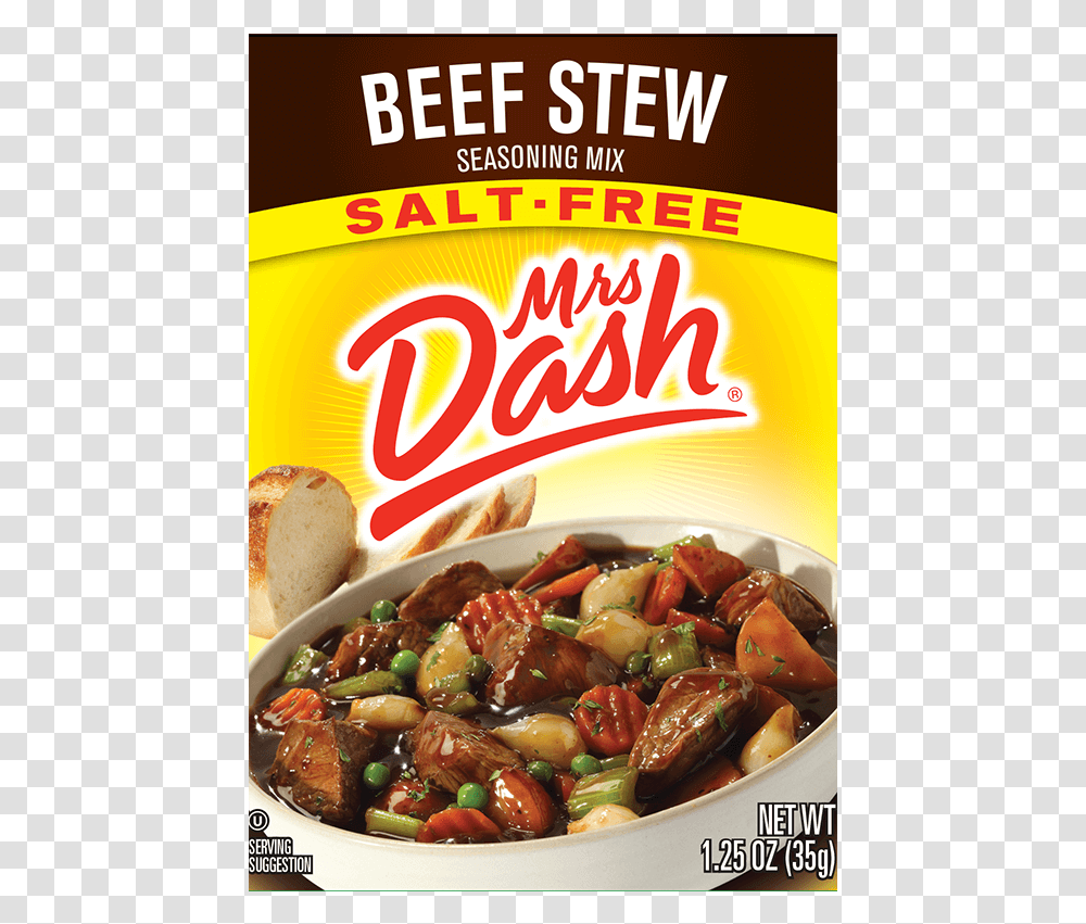 Mrs Dash Beef Stew Seasoning, Dish, Meal, Food, Lunch Transparent Png