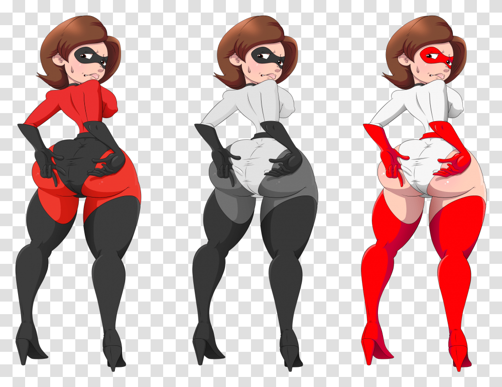 Mrs Incredible Booty, Person, Comics, Book Transparent Png