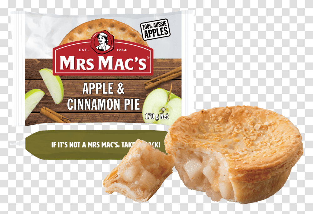 Mrs Mac's Beef Cheese And Bacon Pie, Dessert, Food, Bread, Cake Transparent Png