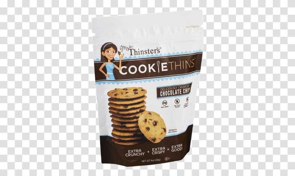 Mrs Thinsters Cookie Thins, Bread, Food, Pancake, Cracker Transparent Png