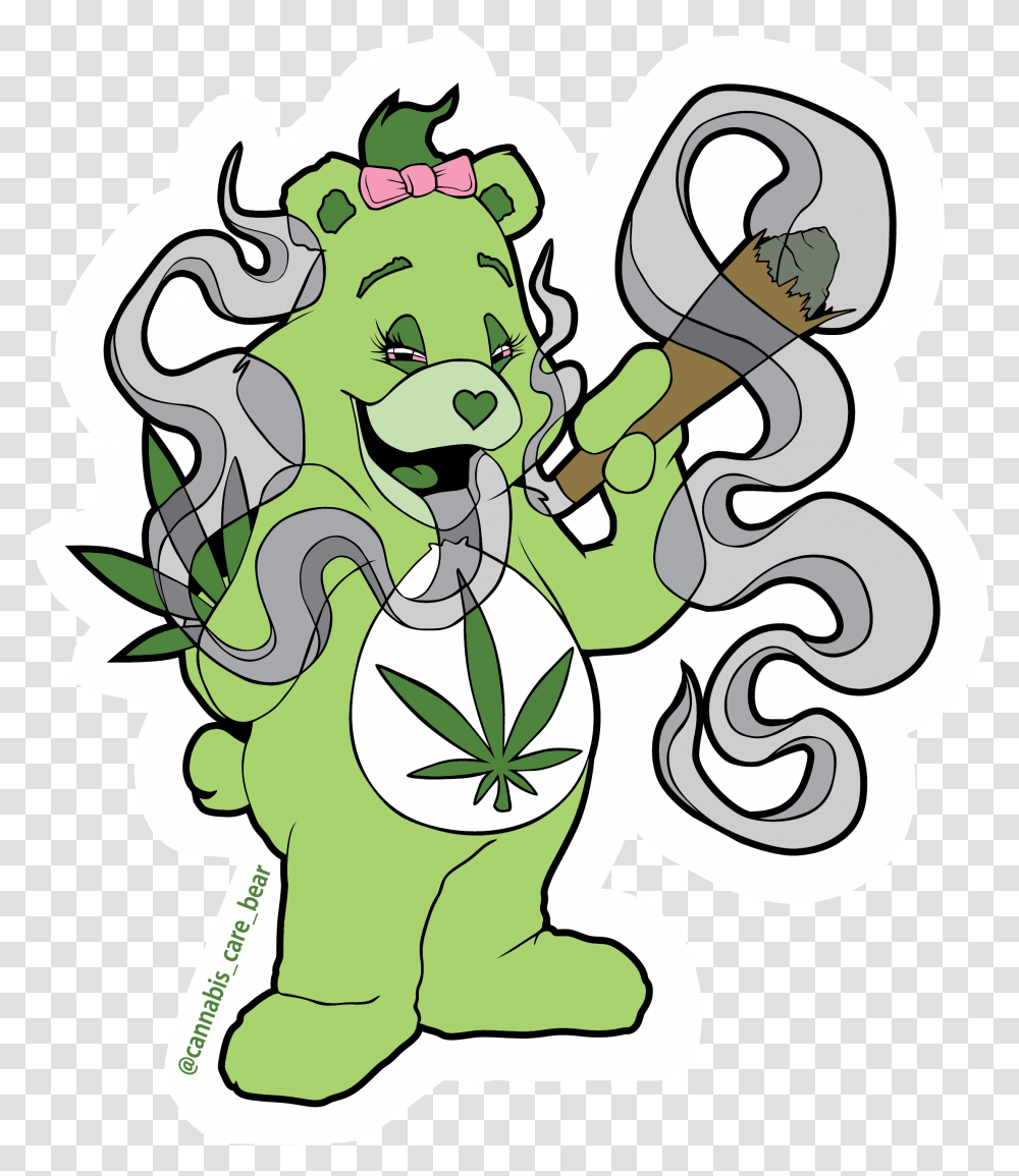 Ms Cannabis Care Bear Wlunt Cann A Lot, Elf, Hook Transparent Png