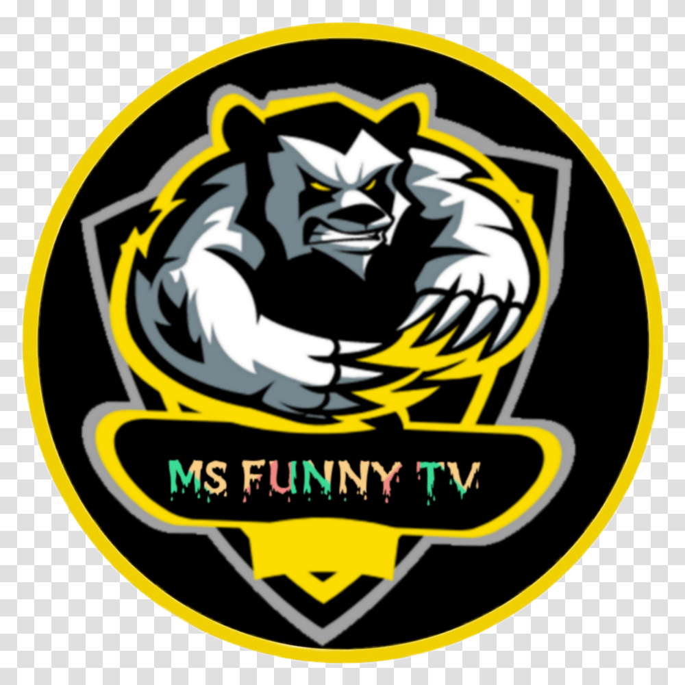 Ms Funny Tv Emblem, Mammal, Animal, Wildlife, Poster Transparent Png