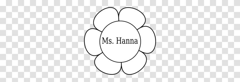 Ms Hanna Window Flower Clip Art, Stencil, Label, Alphabet Transparent Png