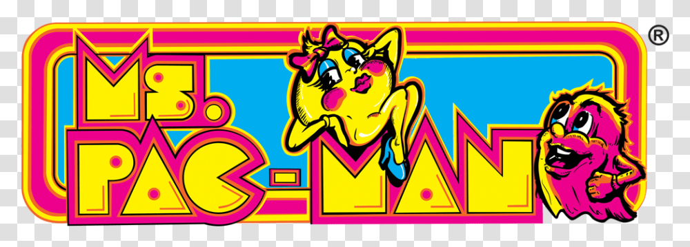 Ms Pac Man Arcade Marquee, Parade, Crowd, Carnival Transparent Png
