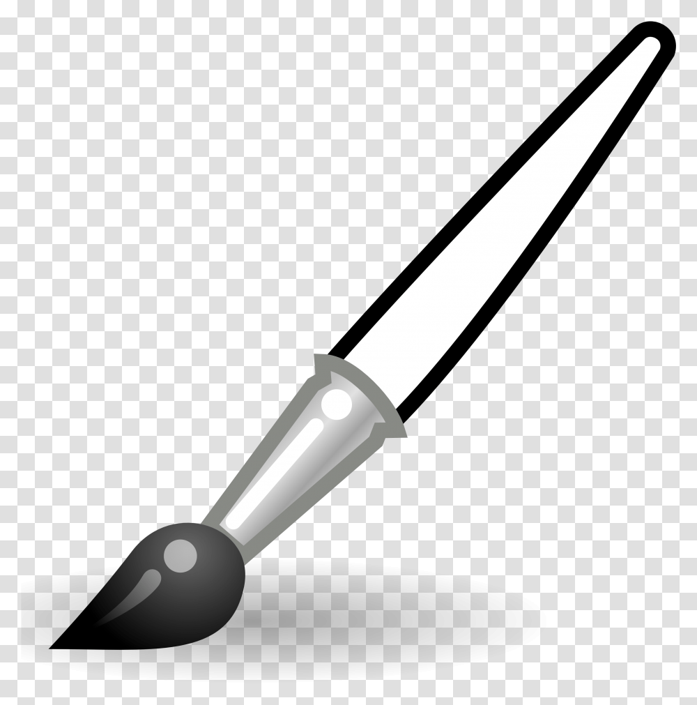 Ms Paint Brush Tool, Weapon, Weaponry, Knife, Blade Transparent Png