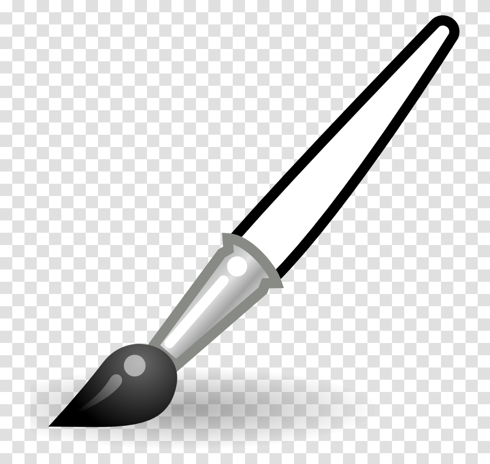 Ms Paint Brush Tool, Weapon, Weaponry, Letter Opener, Knife Transparent Png