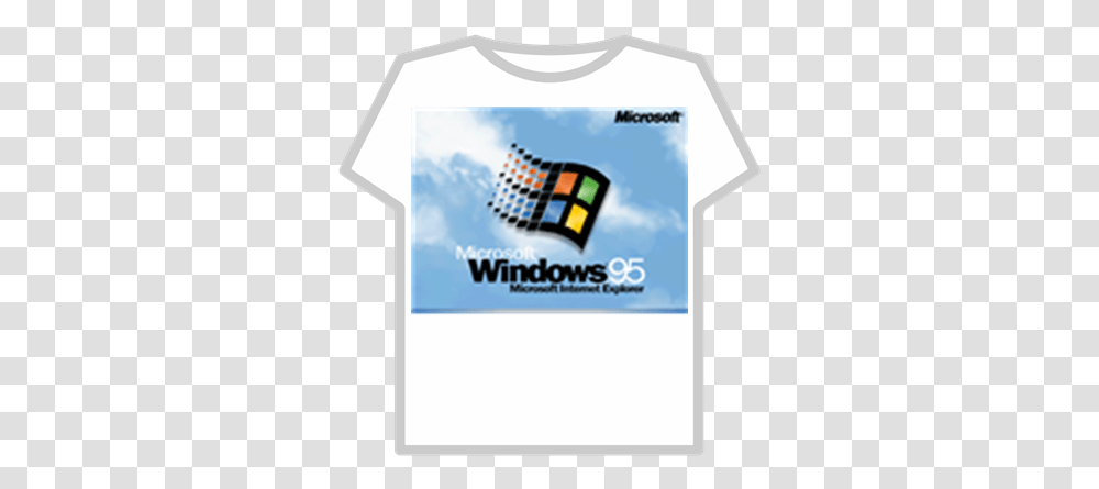 Ms Windows 95 Logo 1 Windows 95, Clothing, Apparel, Symbol, Text Transparent Png