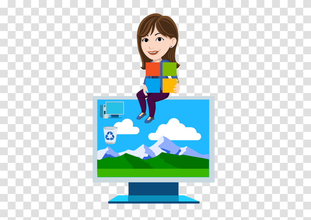 Ms Windows Clipart Standard, Person, Poster, Advertisement, Female Transparent Png