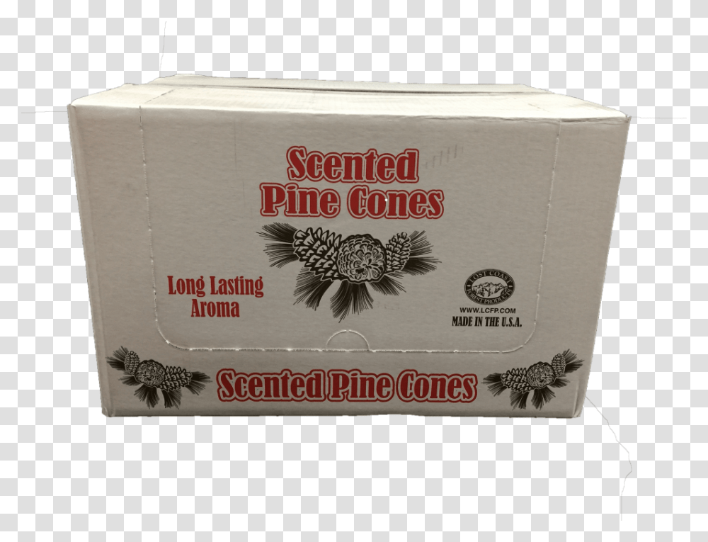 Msc 915 Pumpkin Scented Pine Cones 20caseTitle Purple Coneflower, Box, Weapon, Plant, Food Transparent Png