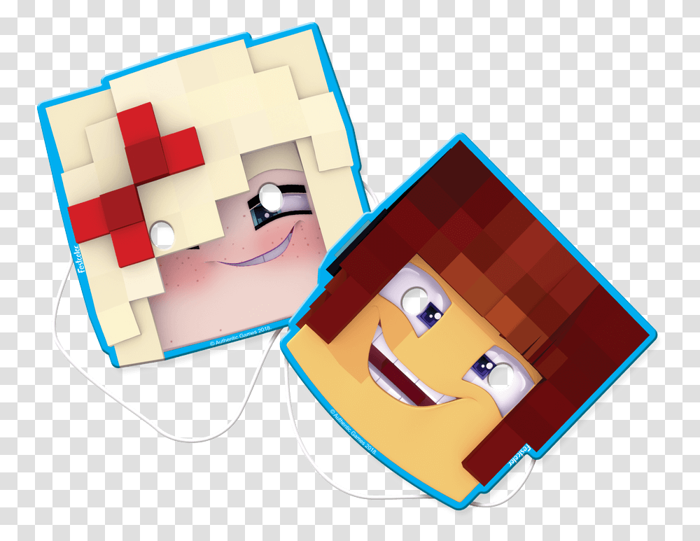 Mscara Do Authentic Games, Minecraft Transparent Png