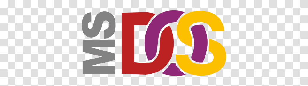 Msdos Logo & Svg Vector File Ms Dos, Number, Symbol, Text, Alphabet Transparent Png