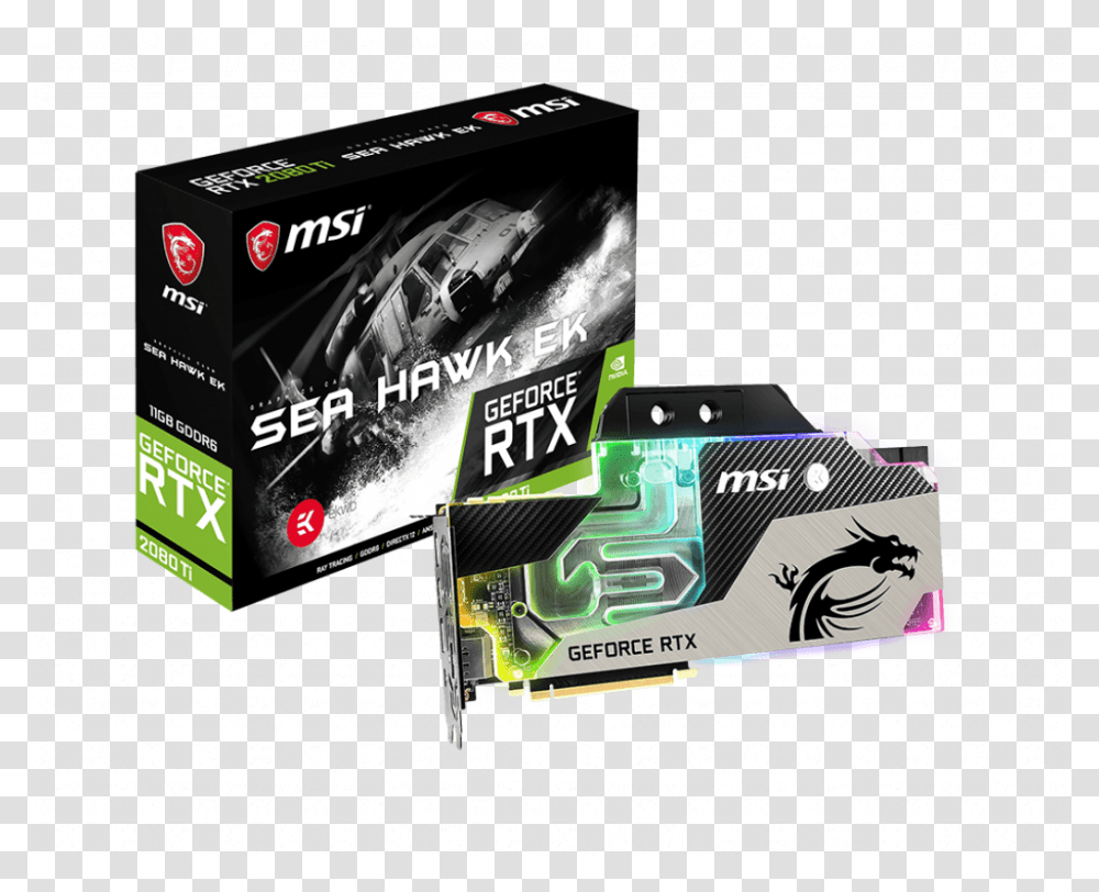 Msi 2080 Ti Seahawk Ek, Computer, Electronics, Computer Hardware, Scoreboard Transparent Png