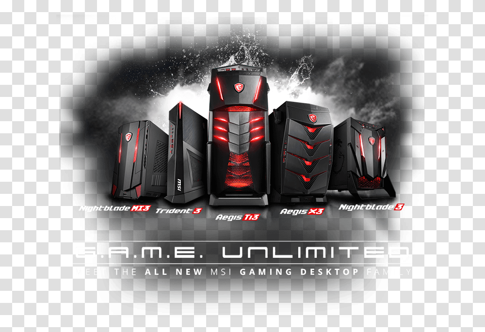 Msi Game Unlimited Transparent Png