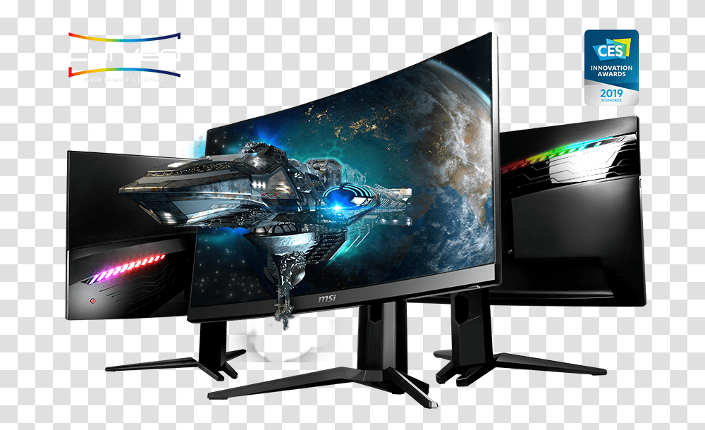 Msi Gaming Motherboards Interstellar Space Travel, Monitor, Screen, Electronics, Display Transparent Png