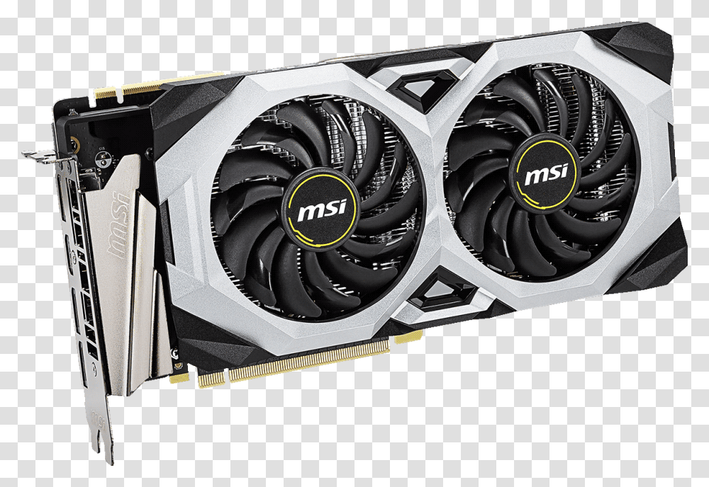 Msi Geforce Rtx 2070 Graphics Card Facing Forward Msi Rtx 2070 Super, Computer, Electronics, Cooler, Appliance Transparent Png