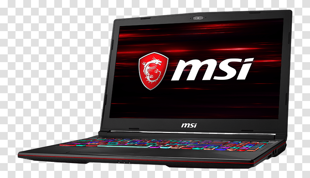 Msi Gl63 8sc, Pc, Computer, Electronics, Laptop Transparent Png