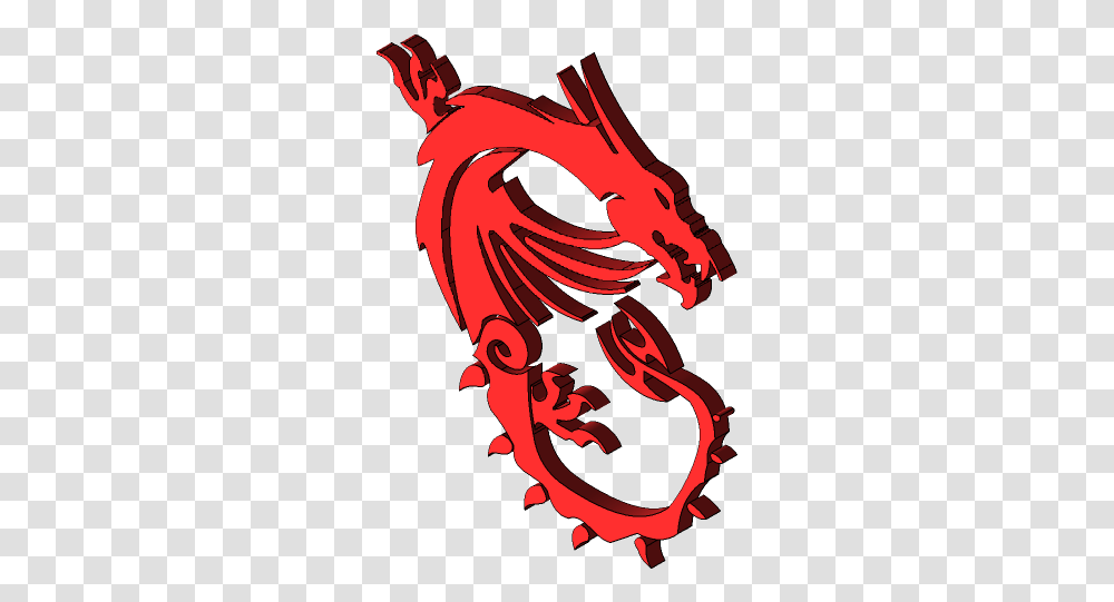 Msi Logo 3d Msi Logo, Seafood, Sea Life, Animal, Dragon Transparent Png